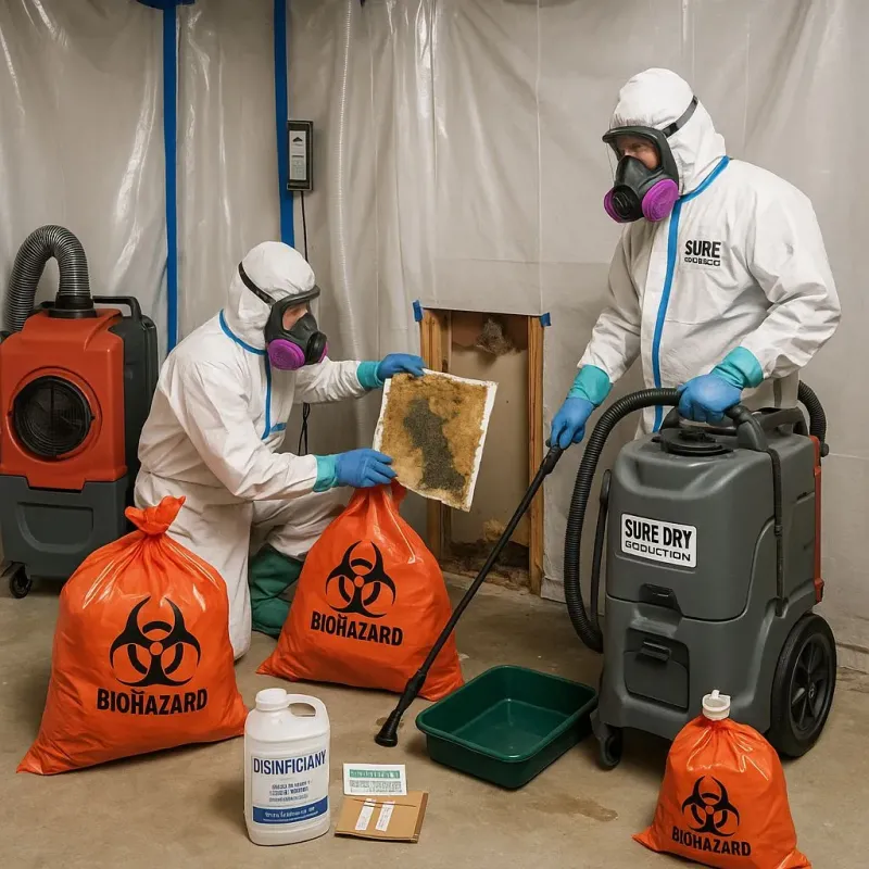Contaminated Water Handling Protocols process in Millwood, WA