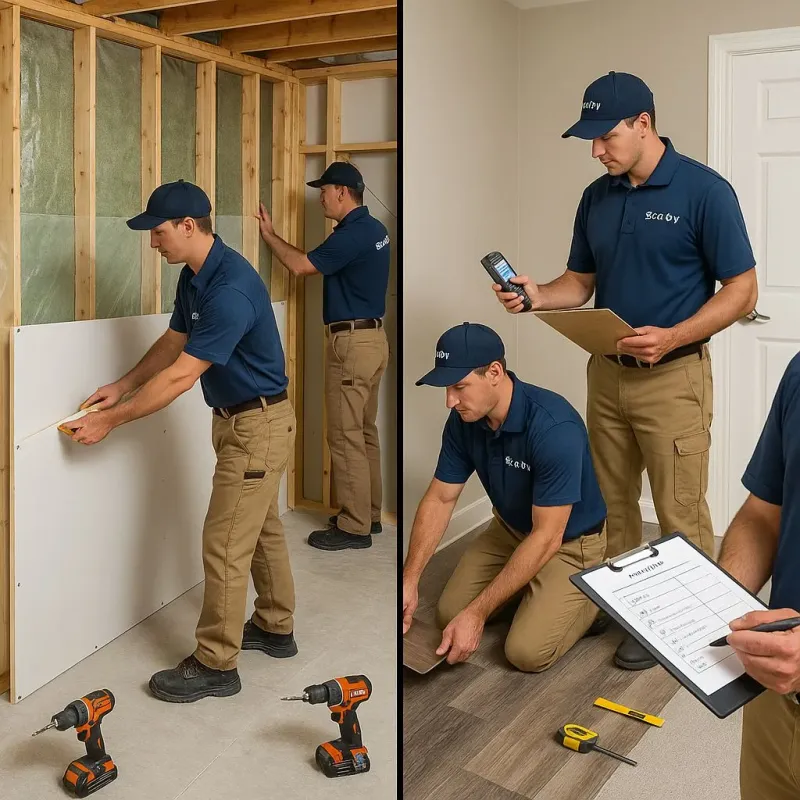 Repairs and Reconstruction process in Millwood, WA